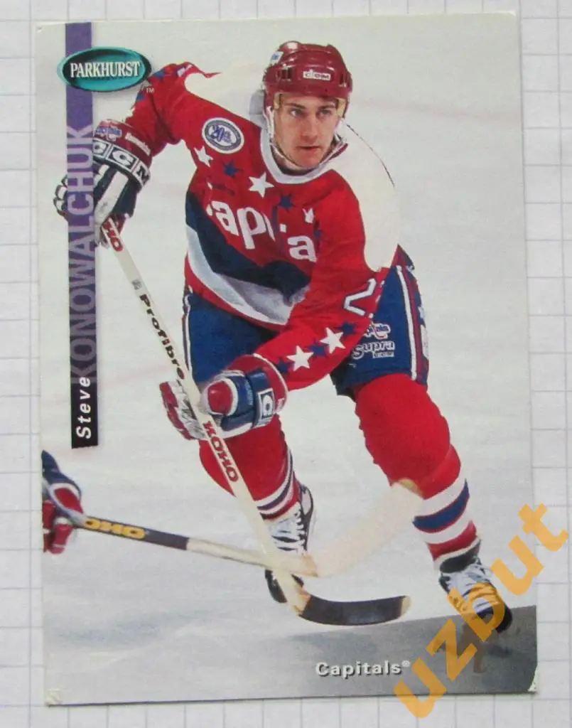 Карточка НХЛ Стив Коновальчук Вашингтон Кэпиталз № se192 Steve Konowalchuk 1994