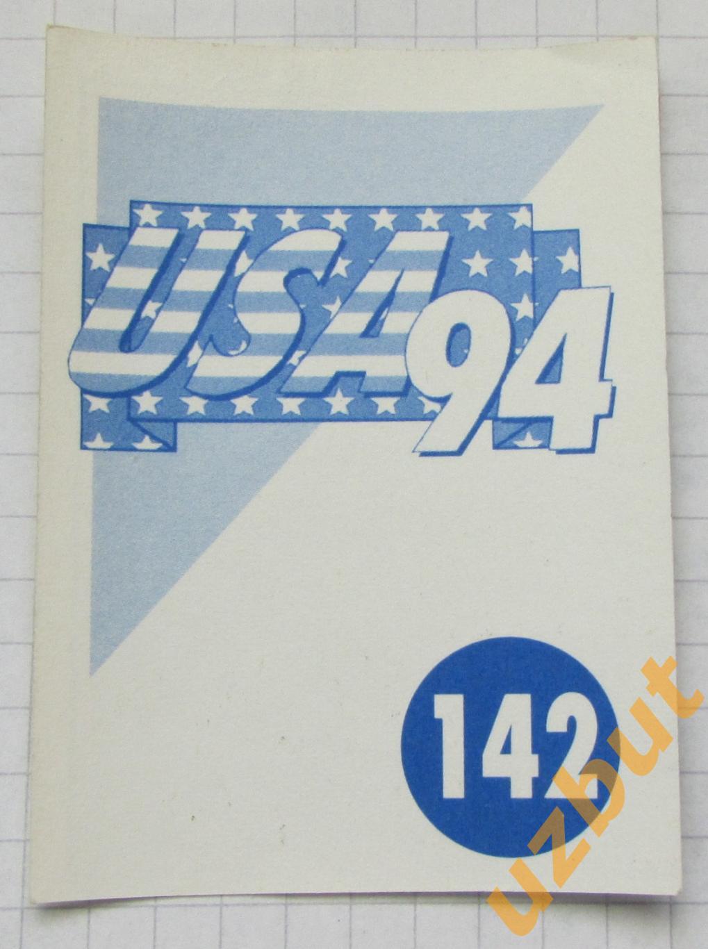 Наклейка Стадион Чикаго 2 № 142 Euroflash ЧМ 1994 США 1