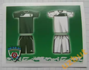 Наклейка № 295 форма \ Терек \ Спортнаклейка РФПЛ 2010