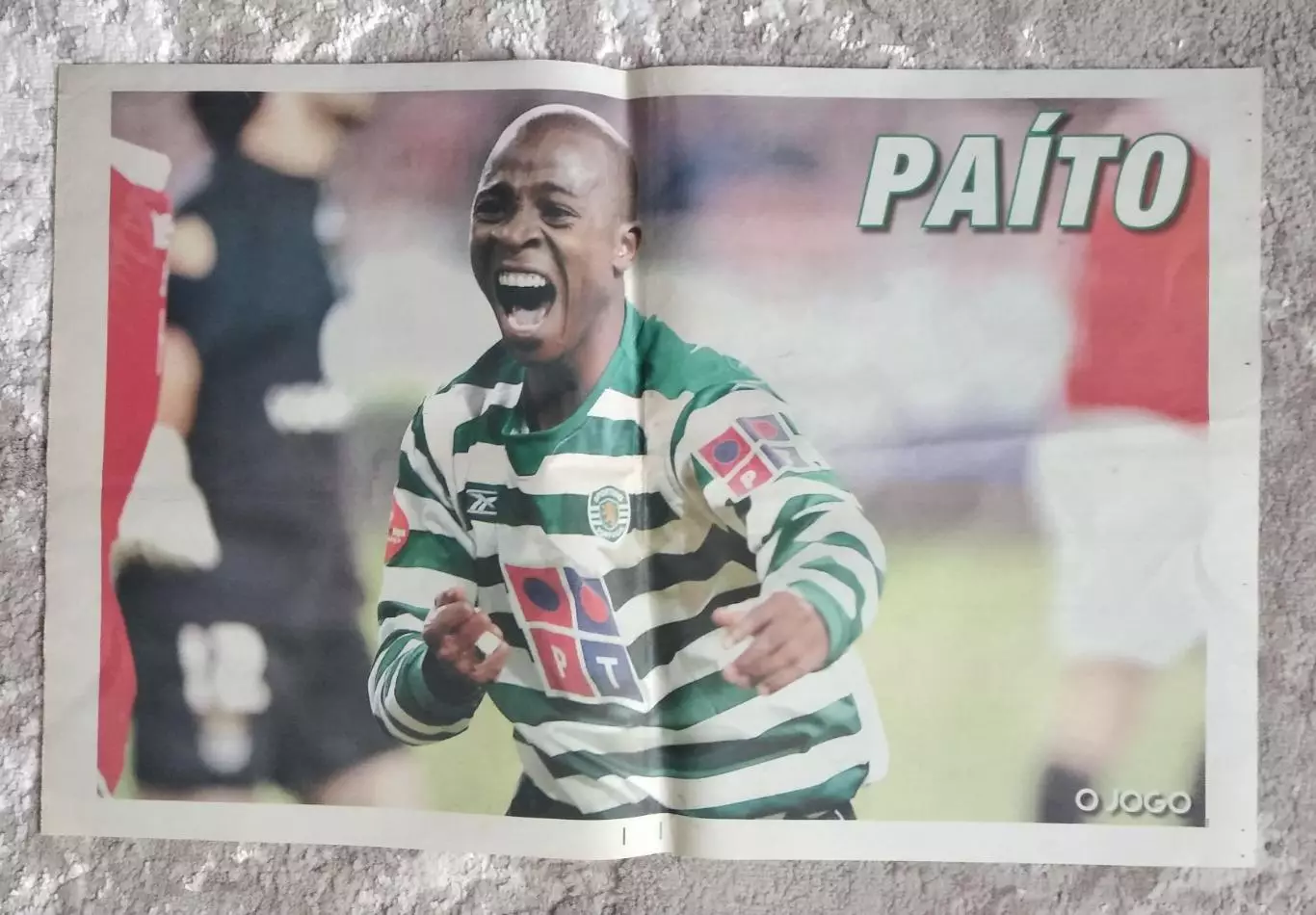 Футбол Плакат - постер Паиту Спортинг Португалия /O Jogo/