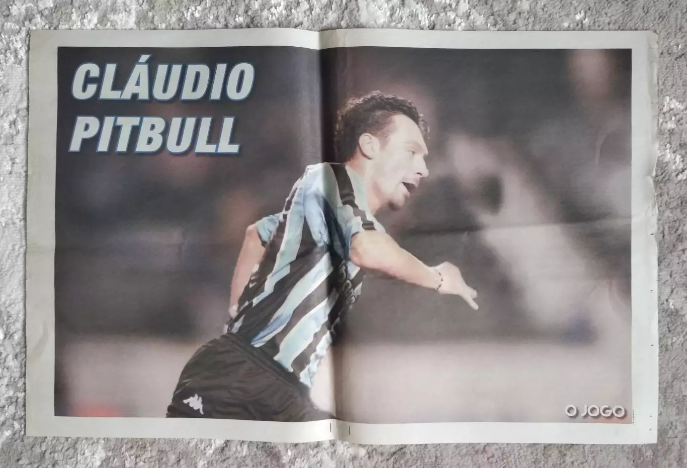 Футбол Плакат - постер Клаудио Питбуль Порто Португалия /O Jogo/