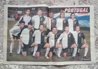 Футбол Плакат - постер Сборная Португалии 2005 г. /O Jogo/