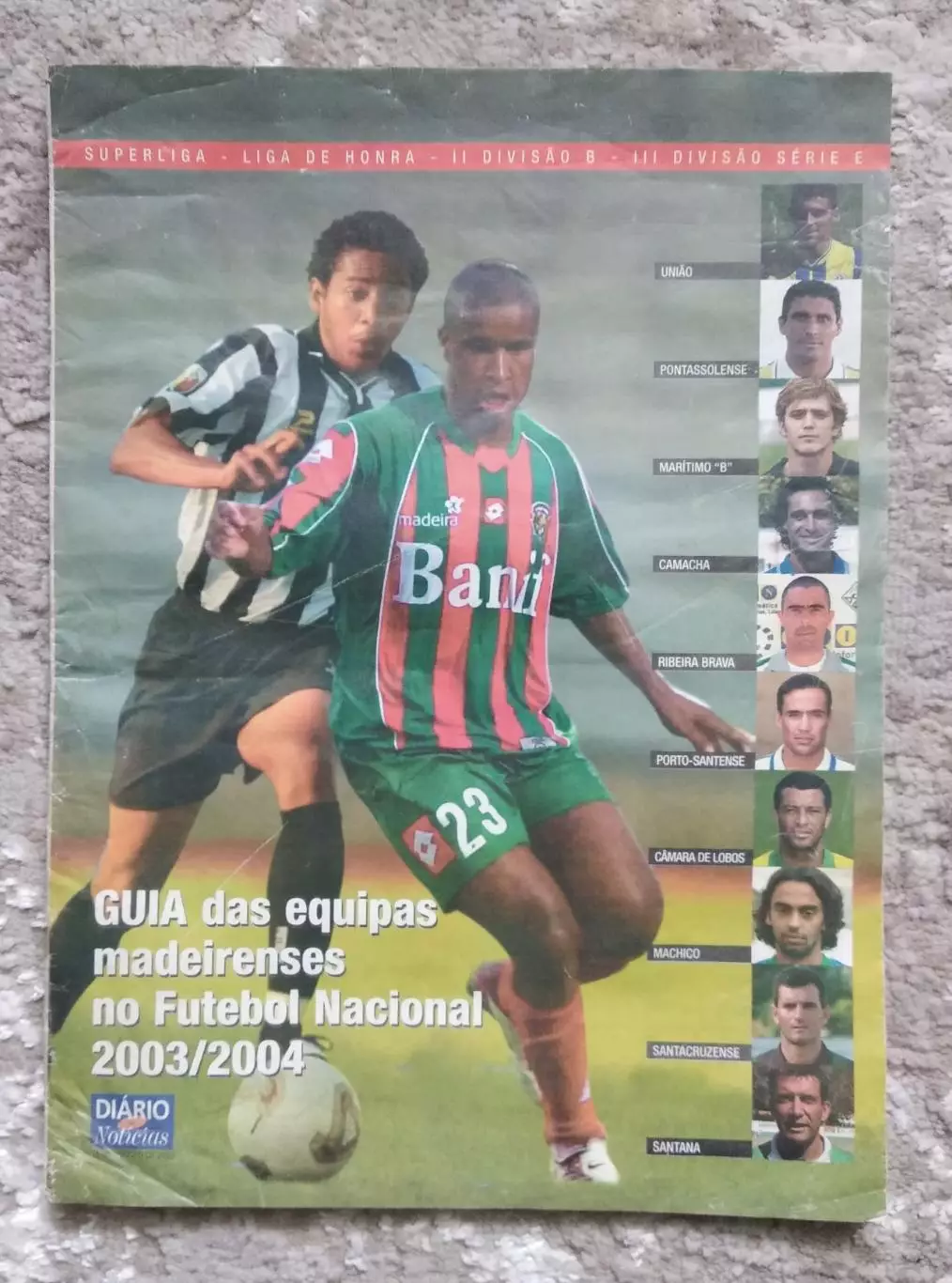 Португалия Справочник по футбольным командам Мадейры сезон 2003-2004