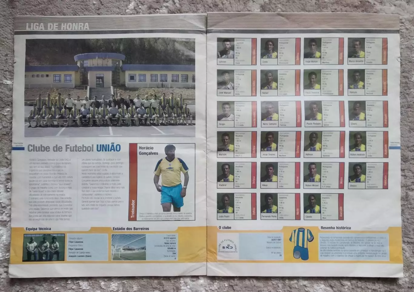 Португалия Справочник по футбольным командам Мадейры сезон 2003-2004 2