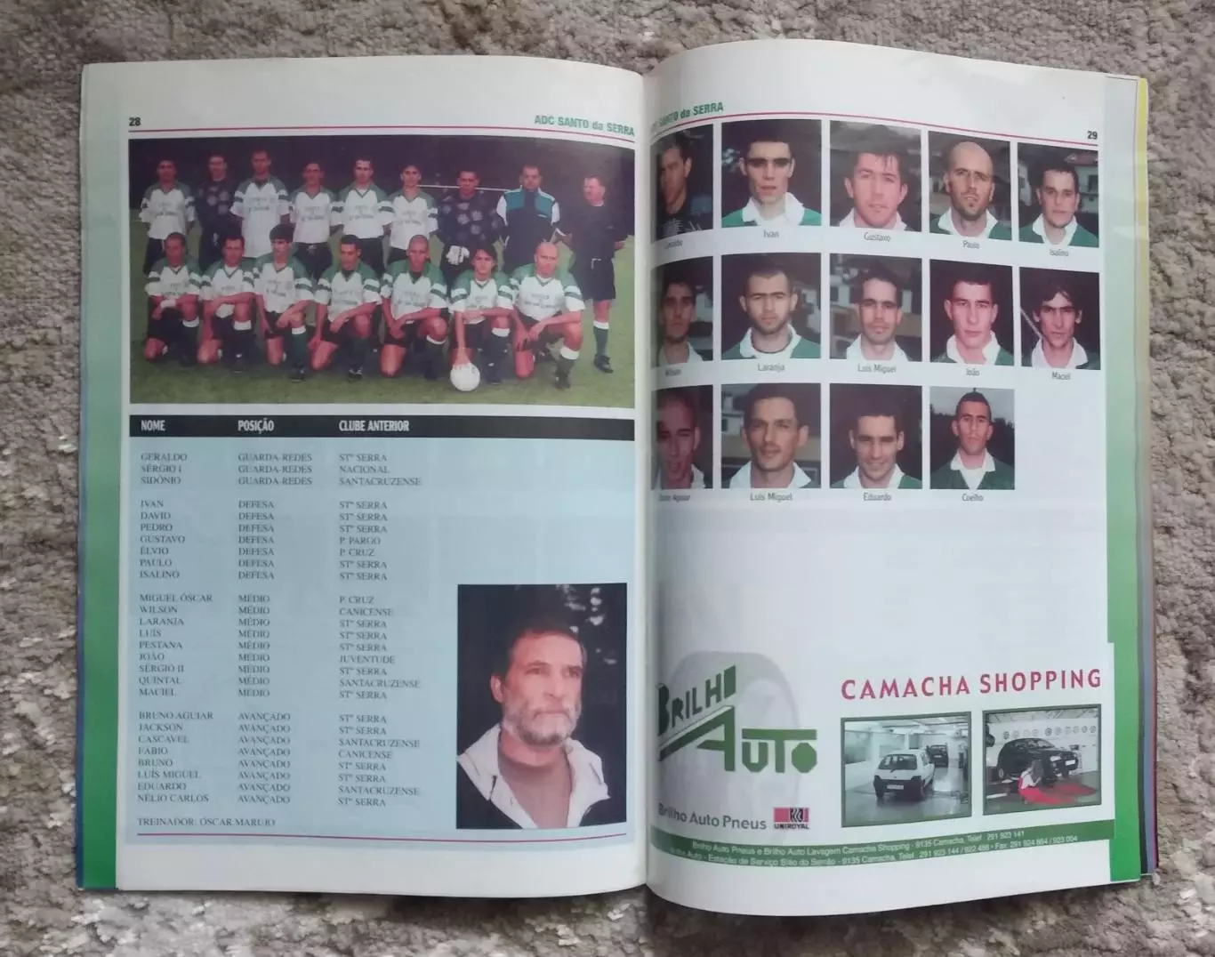 Португалия Справочник Мадейра Наши команды в региональных соревнованиях 2002 г. 3