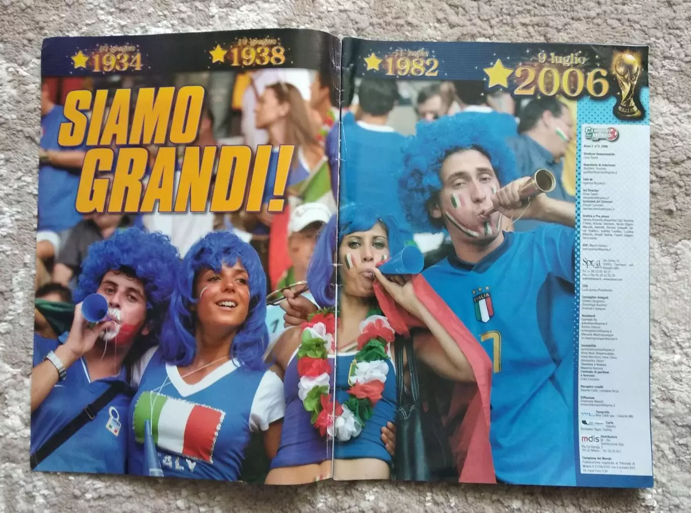 Сборная Италии - Чемпионы мира 2006 года 1