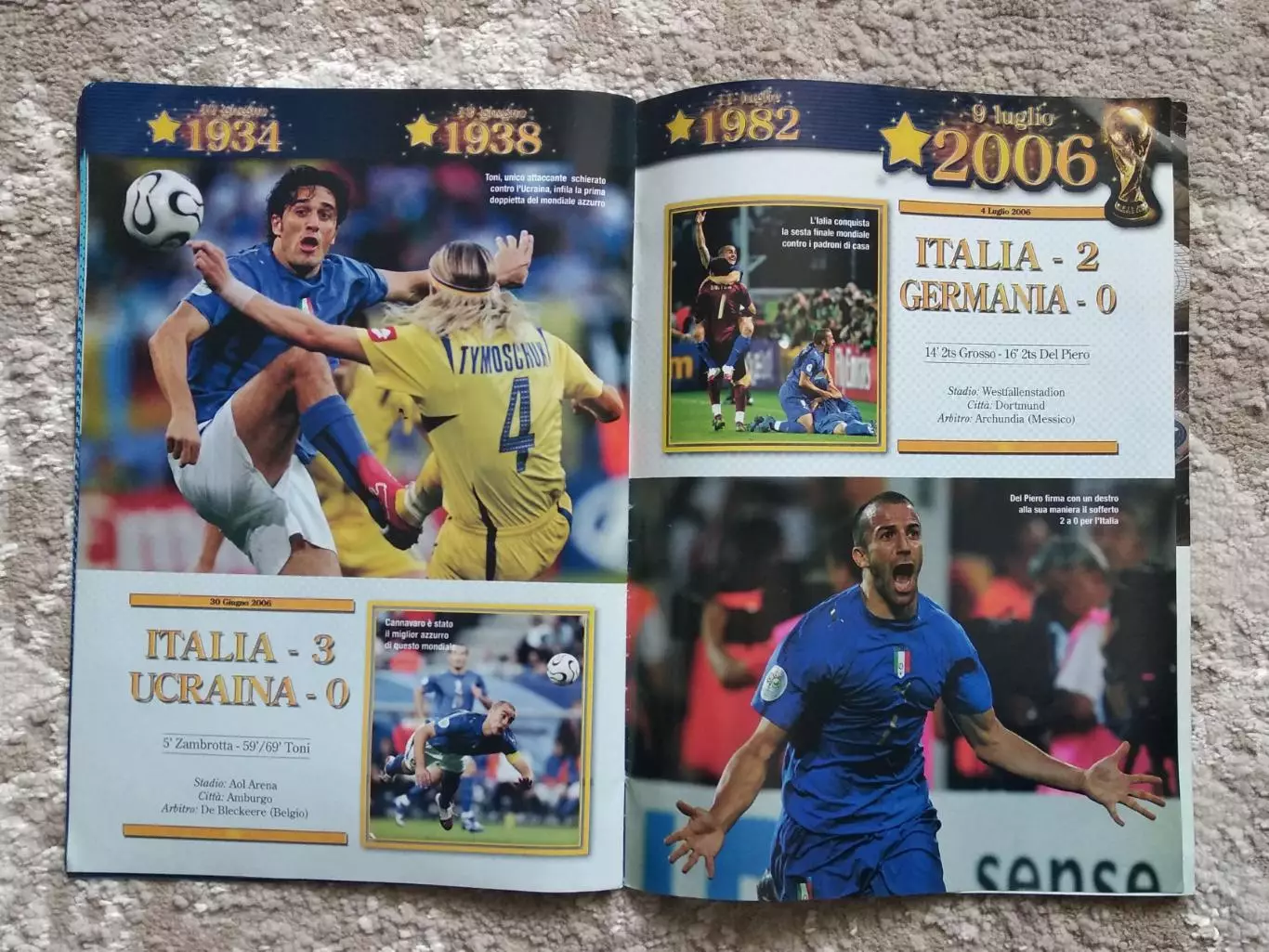 Сборная Италии - Чемпионы мира 2006 года 7