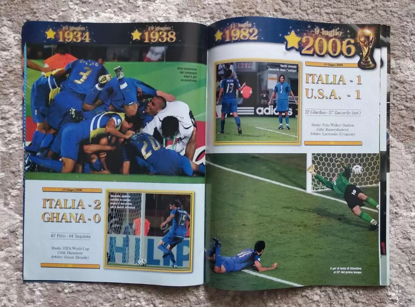 Сборная Италии - Чемпионы мира 2006 года 6