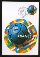 1998 Франция Картмаксимум Чемпионат мира по футболу
