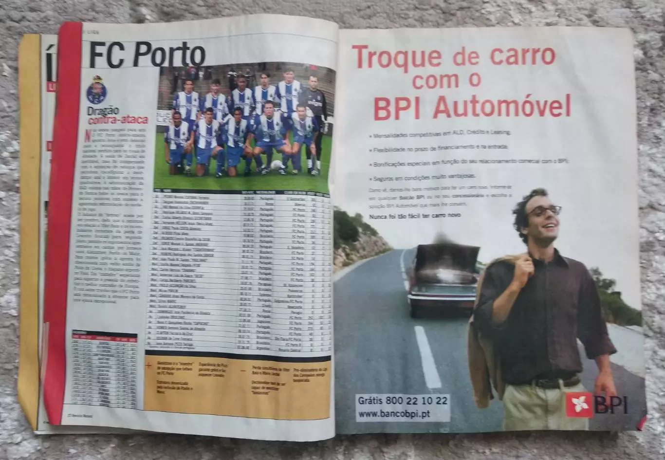 Справочник Чемпионат Португалии по футболу сезон 2000-2001 все Лиги ; Record 3