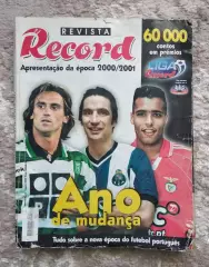Справочник Чемпионат Португалии по футболу сезон 2000-2001 все Лиги ; Record