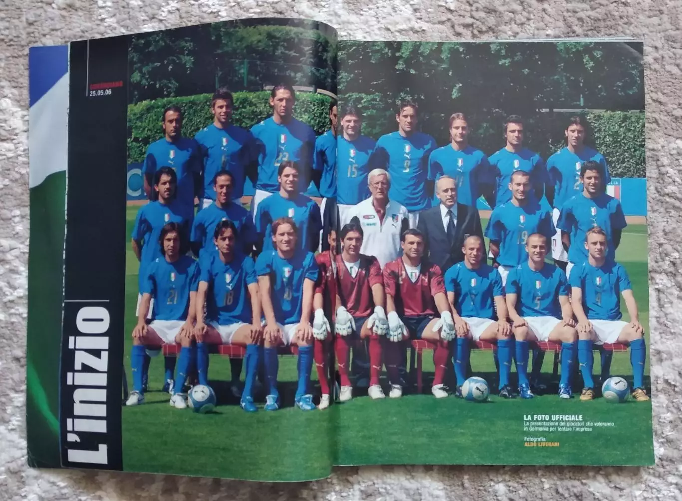 Сборная Италии - Чемпионы мира 2006 года Спецвыпуск Corriere Della Sera 2