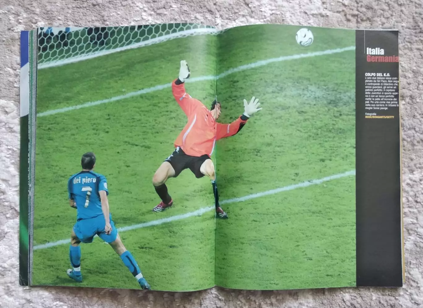 Сборная Италии - Чемпионы мира 2006 года Спецвыпуск Corriere Della Sera 5