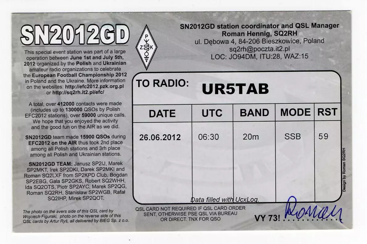 Польша 2012 карточка Чемпионат Европы по футболу Евро-2012 Стадион Гданськ 1