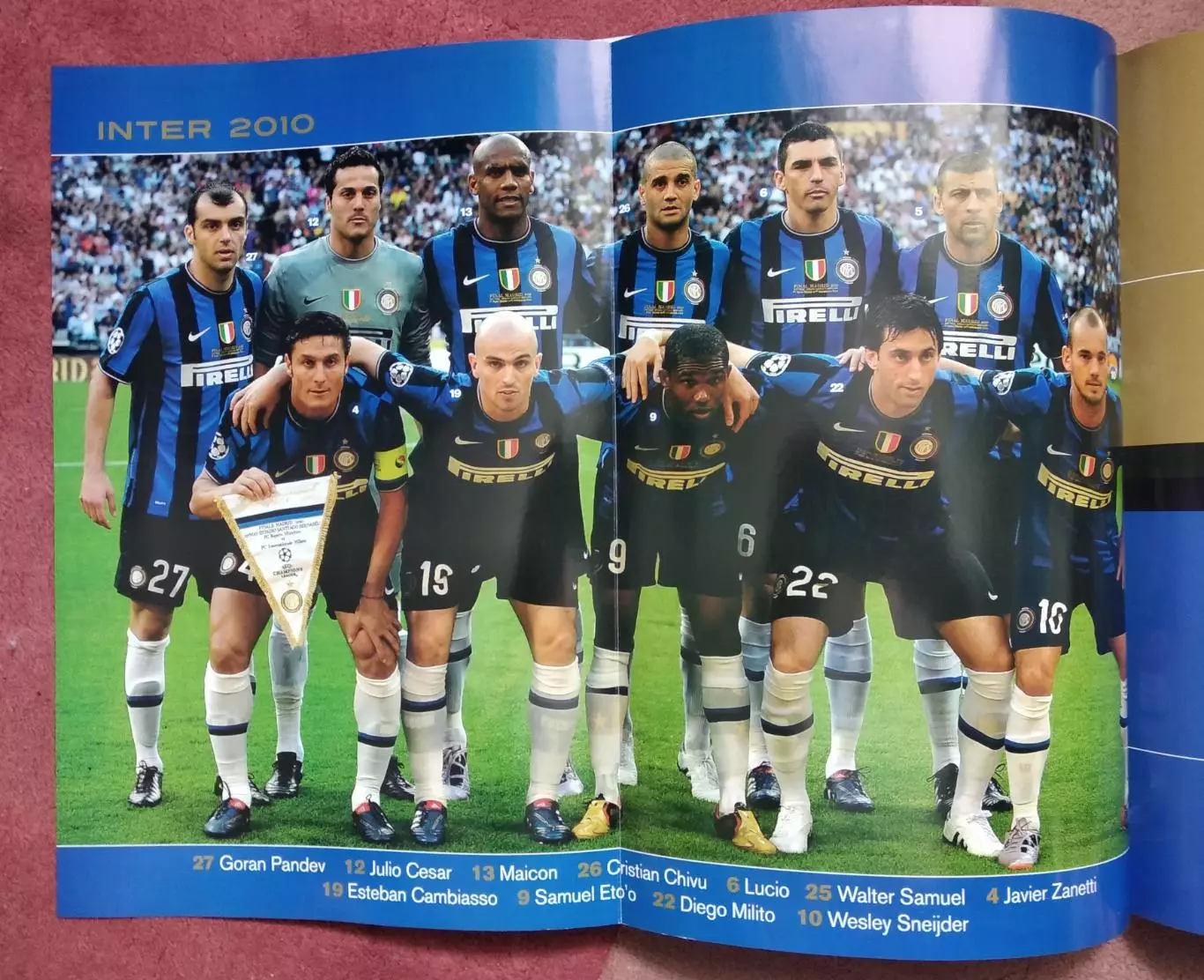 Интер (Милан) - победитель Лиги Чемпионов 2010 г. Gazzetta dello Sport 2