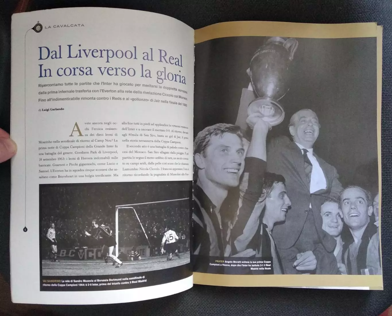 Интер (Милан) - победитель Лиги Чемпионов 2010 г. Gazzetta dello Sport 7