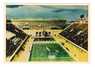 1957 Москва Центральный стадион им. Ленина. Открытый плавательный бассейн