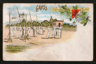 1913 Германия Спортивные соревнования, спорт. организация Стальной шлем, герб