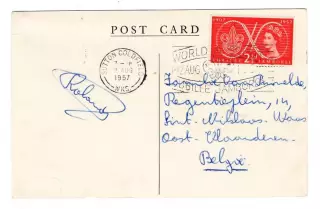 1957 Великобритания Спорт Всемирный скаутский Джембори, СГ Саттон Колдфильд