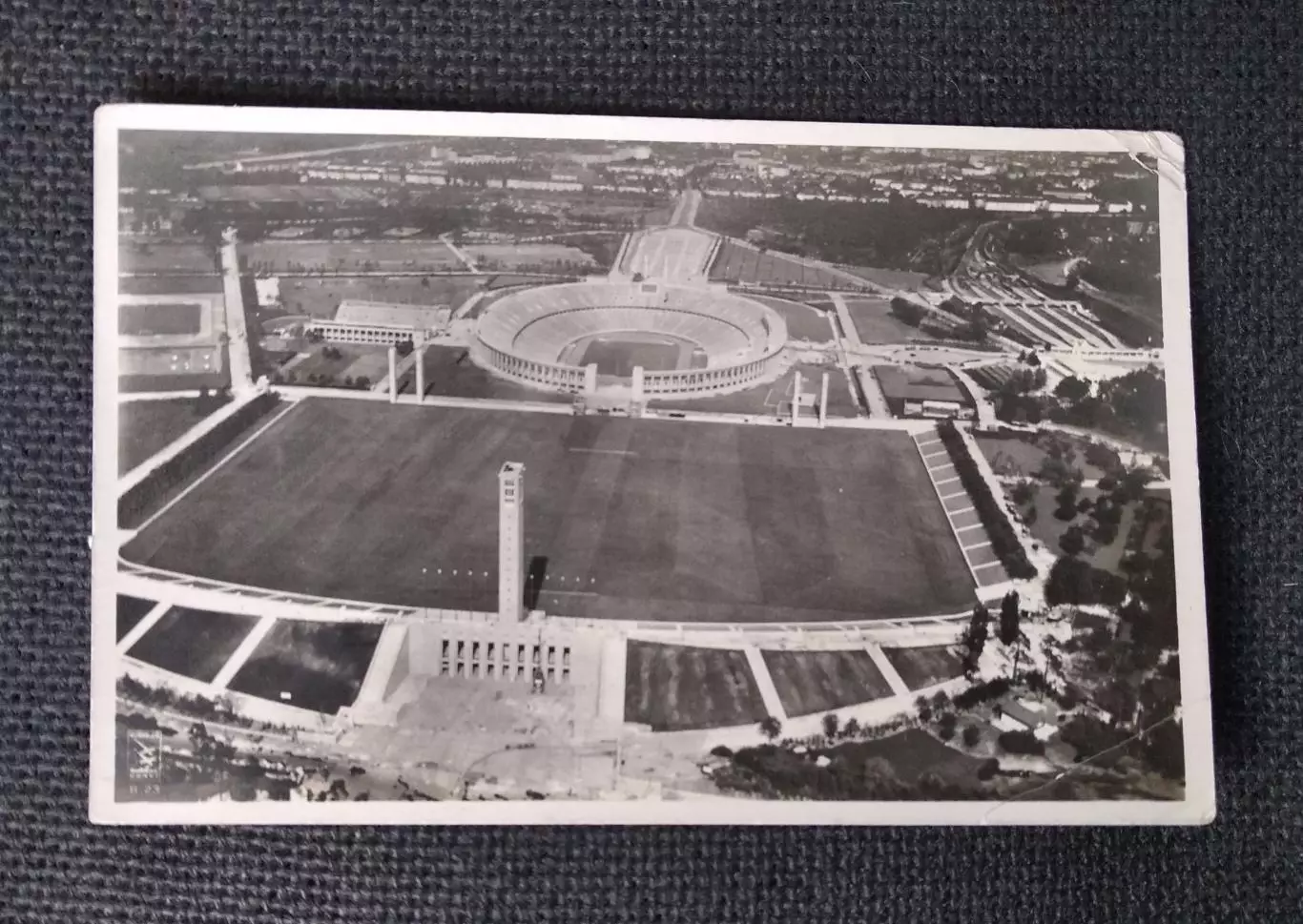 1936 Германия 3-й Рейх Олимпийские игры Берлин Олимпийский стадион