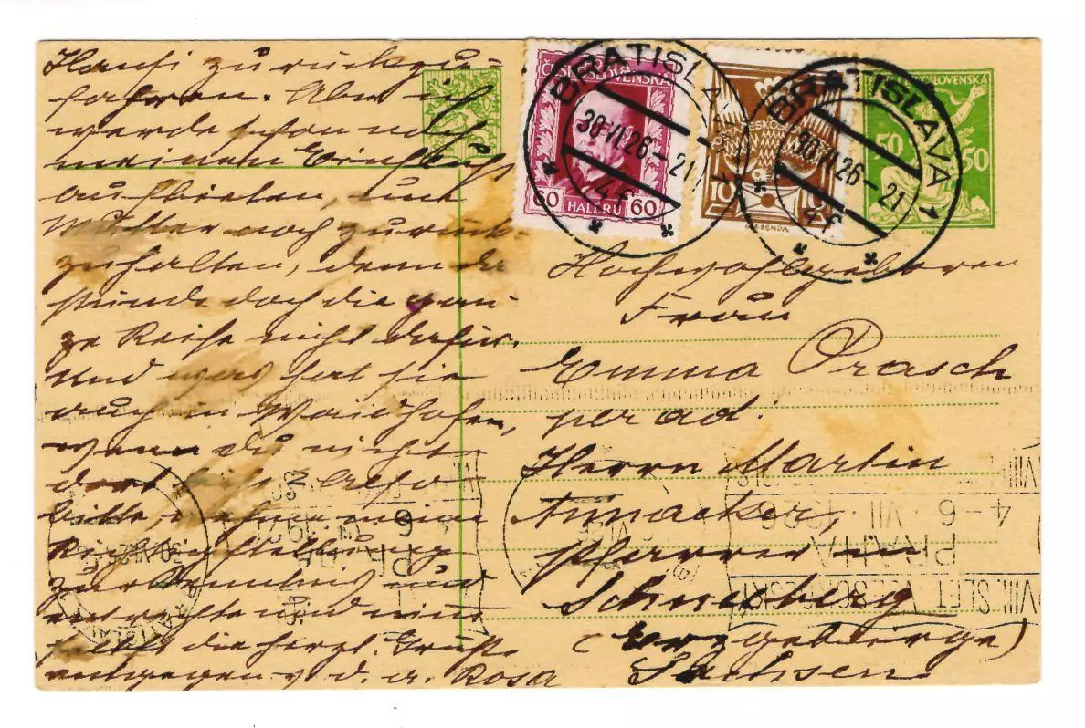 1926 Чехословакия Спорт, рекламное гашение VIII Всесокольский слет Прага