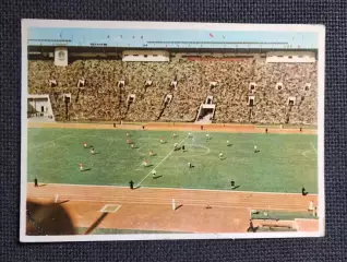 1950-е Москва. Футбольный матч на Центральном стадионе им. Ленина