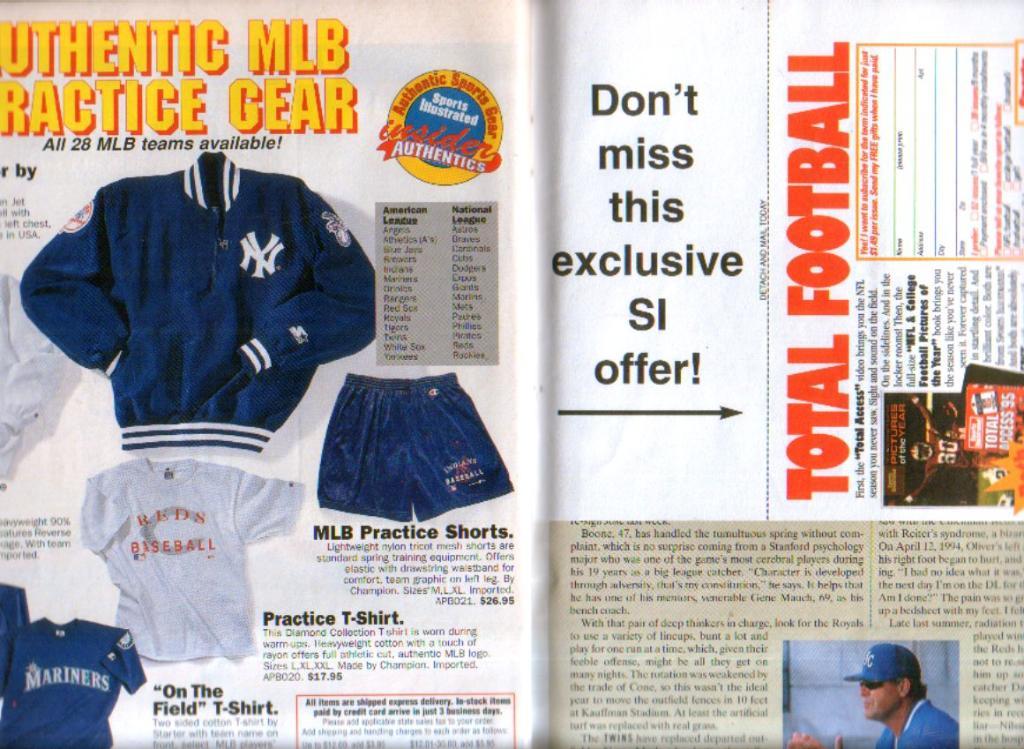 1995 журнал Sports Illustrated (США) № 17 от 1 мая 3
