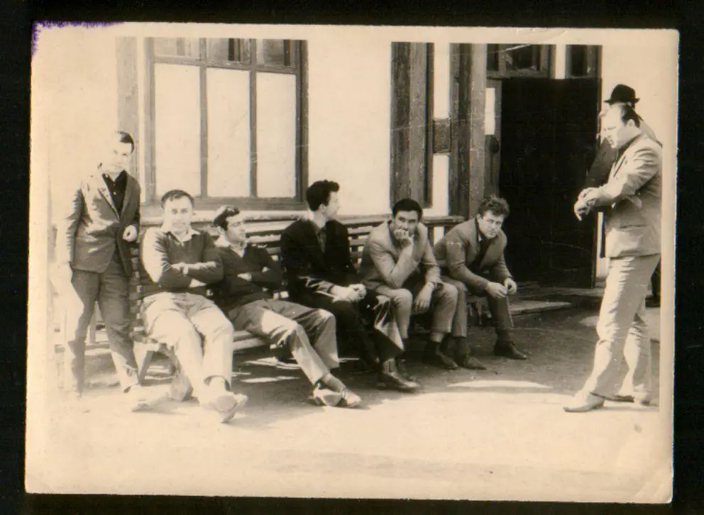 1960-е Футбол, 2 фото футболисты Динамо Хмельницкий, стадион Подолье 1