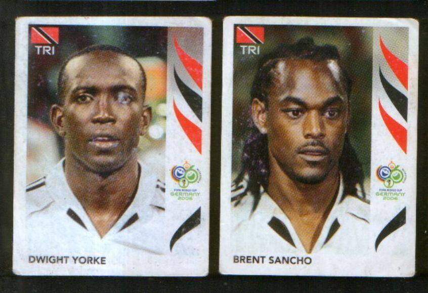2006 Чемпионат мира. Йорк, Санчо (сб. Тринидада) Панини / Panini