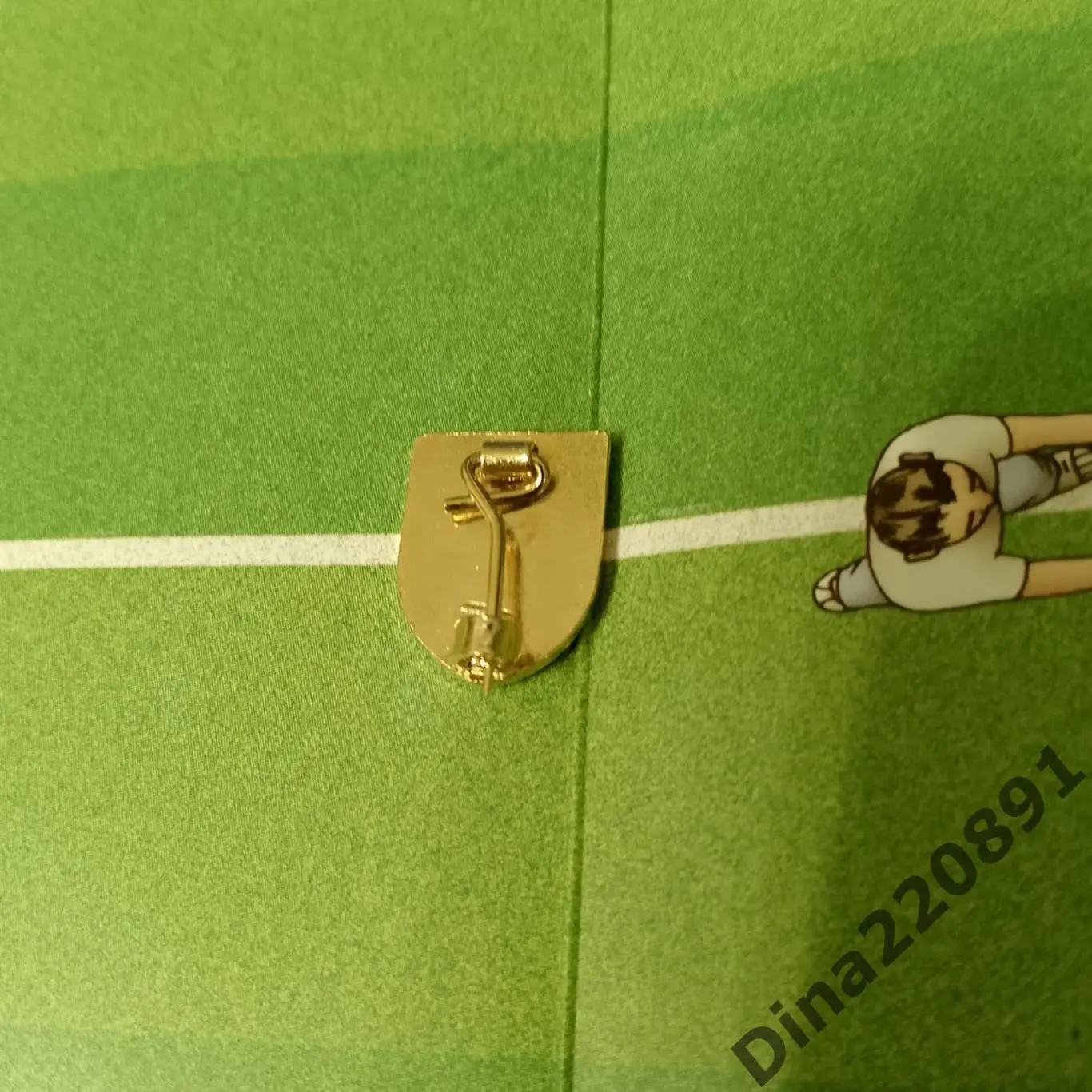 Знак ФК Манчестер Юнайтед. Оригинал.Винтаж, клеймо, булавка. 1