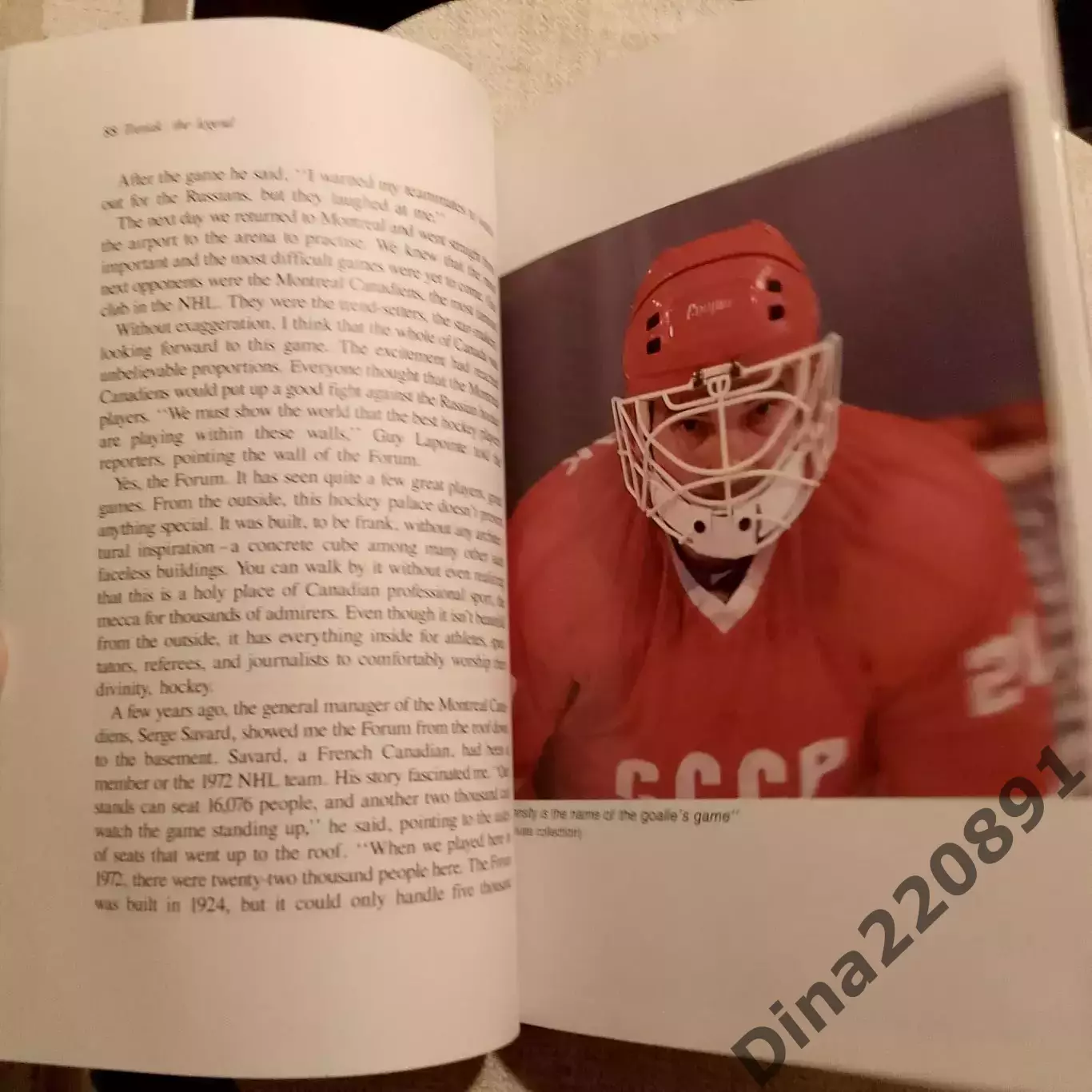 Хоккей.Владислав Третьяк Легенда(на англ. языке) изд.1987г. Эдмонтон. Канада. 6