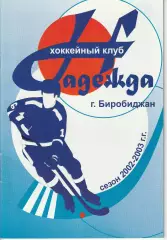 ХК (с мячом) Надежда Биробиджан сезон 2002-2003гг.