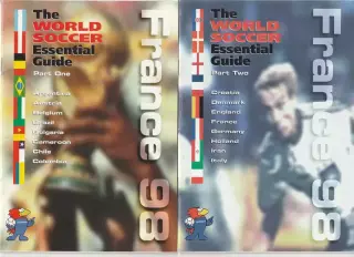 Чемпионат Мира 1998 во Франции Медиа гайд (2 буклета)