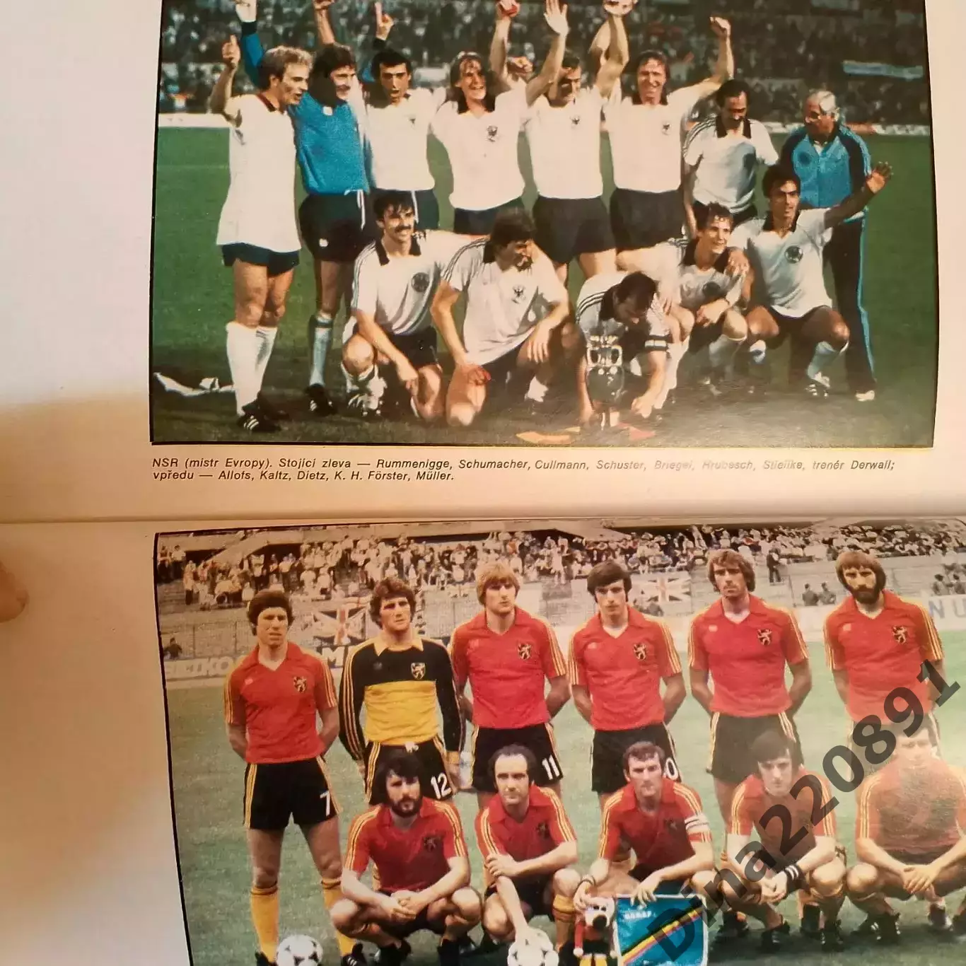 фотоальбом-справочник Чемпионат Европы по футболу в Италии 1980 г.(изд. ЧССР) 4