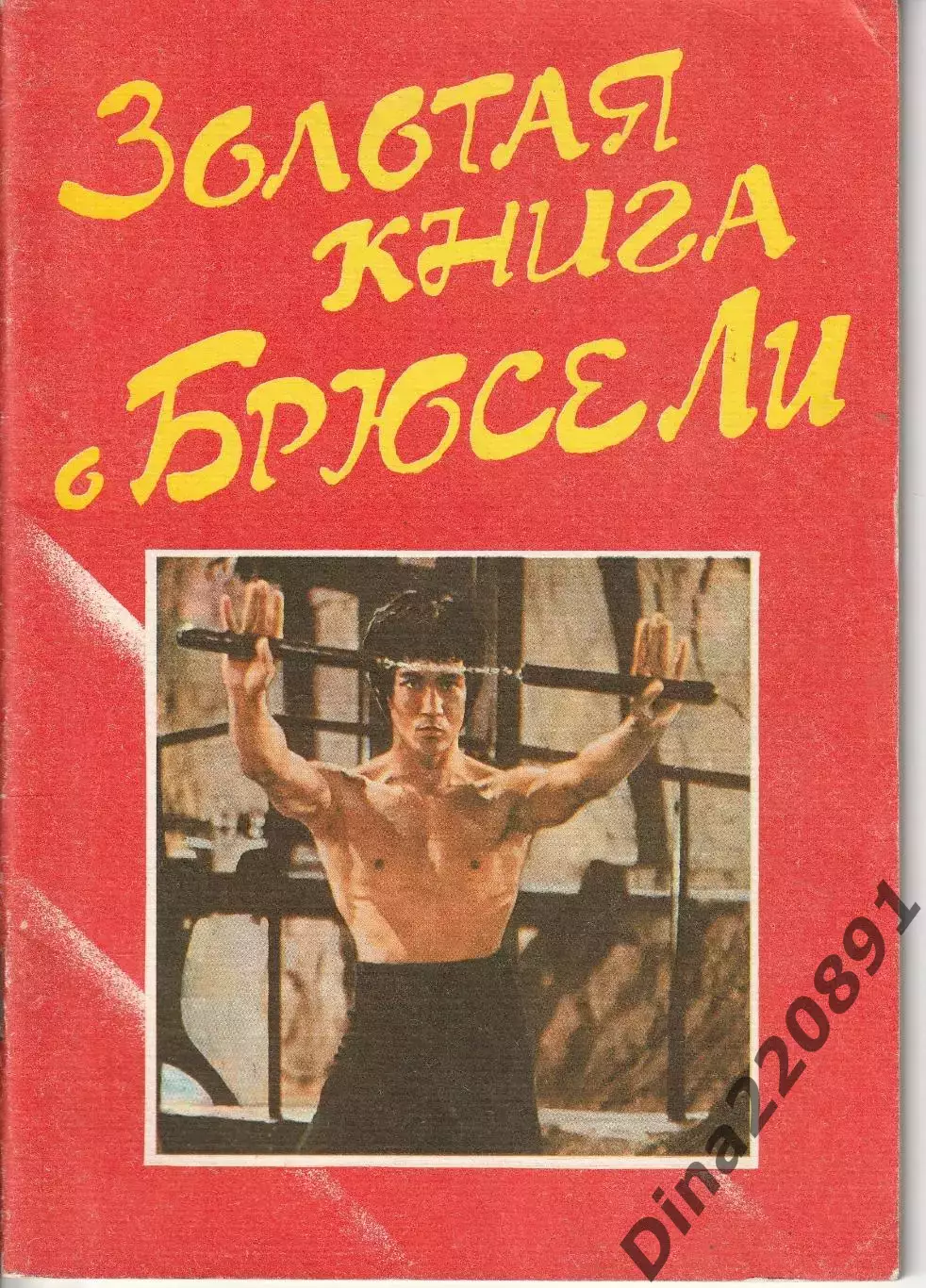 Золотая книга о Брюсе Ли. Рига, 1991
