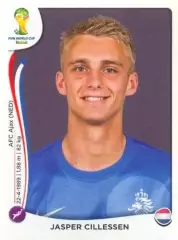 Наклейка #129 Jasper Cillessen для альбома PANINI Чемпионат Мира 2014