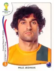 Наклейка #174 Mile Jedinak для альбома PANINI Чемпионат Мира 2014