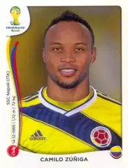 Наклейка #191 Camilo Zuniga для альбома PANINI Чемпионат Мира 2014