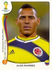 Наклейка #192 Aldo Ramirez для альбома PANINI Чемпионат Мира 2014