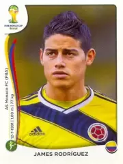 Наклейка #199 James Rodriguez для альбома PANINI Чемпионат Мира 2014
