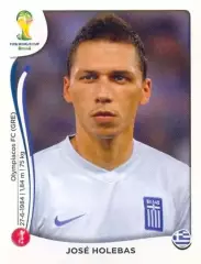 Наклейка #210 Jose Holebas для альбома PANINI Чемпионат Мира 2014