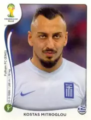 Наклейка #221 Kostas Mitroglou для альбома PANINI Чемпионат Мира 2014