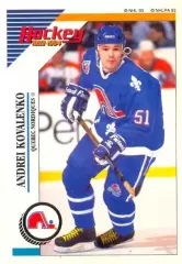 Наклейка #71 Andrei Kovalenko Quebec Nordiques для альбома PANINI NHL 1993-1994