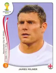 Наклейка #311 James Milner для альбома PANINI Чемпионат Мира 2014