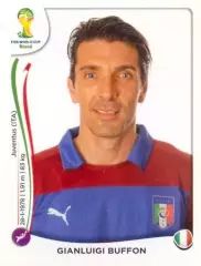 Наклейка #319 Gianluigi Buffon для альбома PANINI Чемпионат Мира 2014