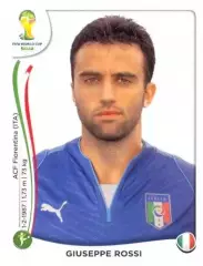Наклейка #334 Giuseppe Rossi для альбома PANINI Чемпионат Мира 2014