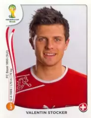 Наклейка #350 Valentin Stocker для альбома PANINI Чемпионат Мира 2014