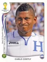 Наклейка #411 Carlo Costly для альбома PANINI Чемпионат Мира 2014
