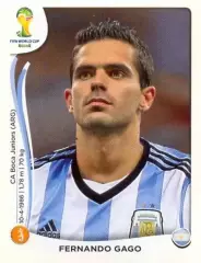 Наклейка #422 Fernando Gago для альбома PANINI Чемпионат Мира 2014