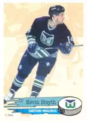 Наклейка #30 Kevin Smyth Hartford Whalers для альбома PANINI NHL 1995-1996